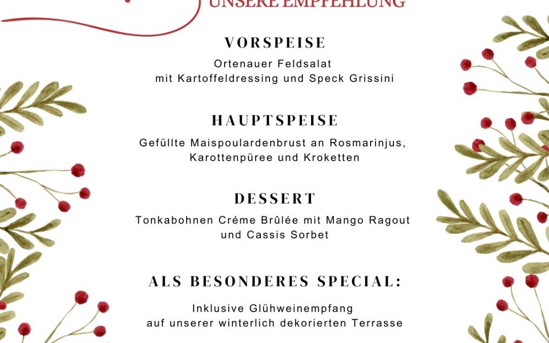 Weihnachtsfeier im LoLo Kehl – Eure festliche Firmenfeier mit Stil